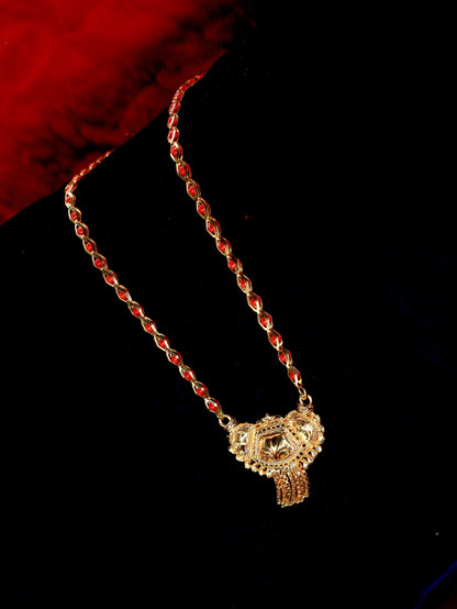 Trendy Gold Plated Mangalsutra PRODUCT CODE (OS0006825)