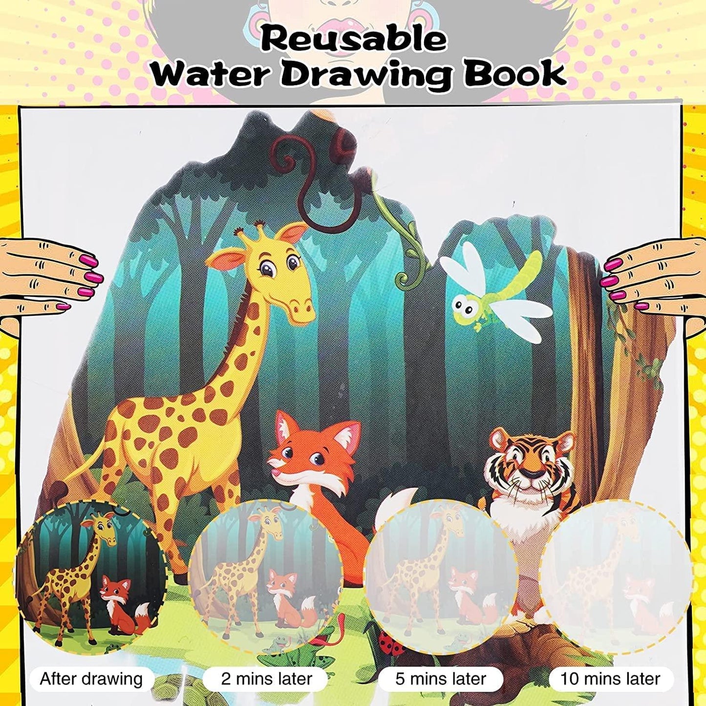 OS Reusable Magic Water Quick Dry Book PRODUCT CODE (OS0001183)