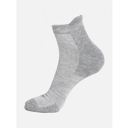 Generic 5 Pairs Unisex Casual Cotton Blended Solid Ankle length Socks (Assorted)