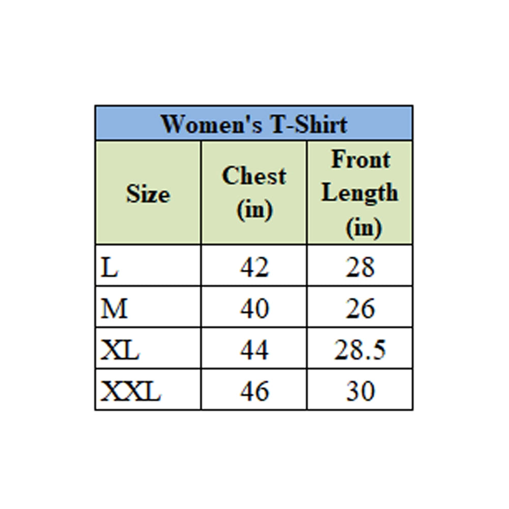 Generic Women's Cotton Printed Round Neck T.Shirt (Red)