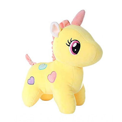 Generic Plush yallow Unicorn Toy (Yellow)