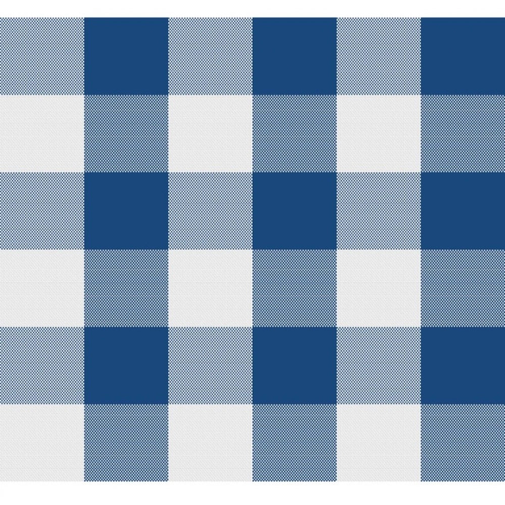 Generic Checked Cotton Place Mats Sets (Royal Blue)