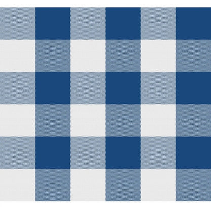 Generic Checked Cotton Place Mats Sets (Royal Blue)