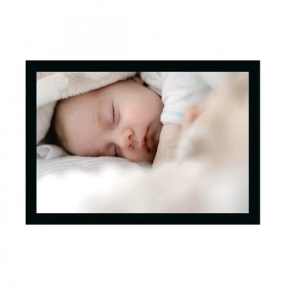 Generic Baby Photo Painting with Synthetic Photo Frame (Multicolor)