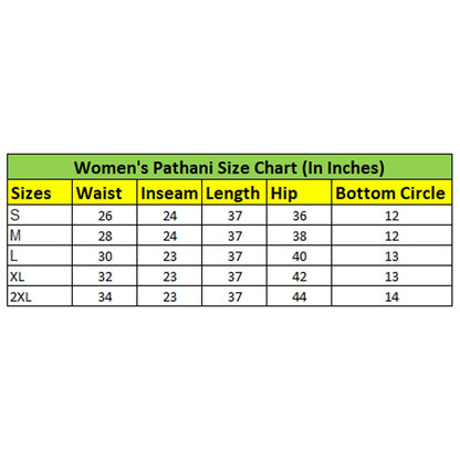 Generic Women's Casual Cotton Cambric Solid Elastic Waist Patiala Harem Pants (White)