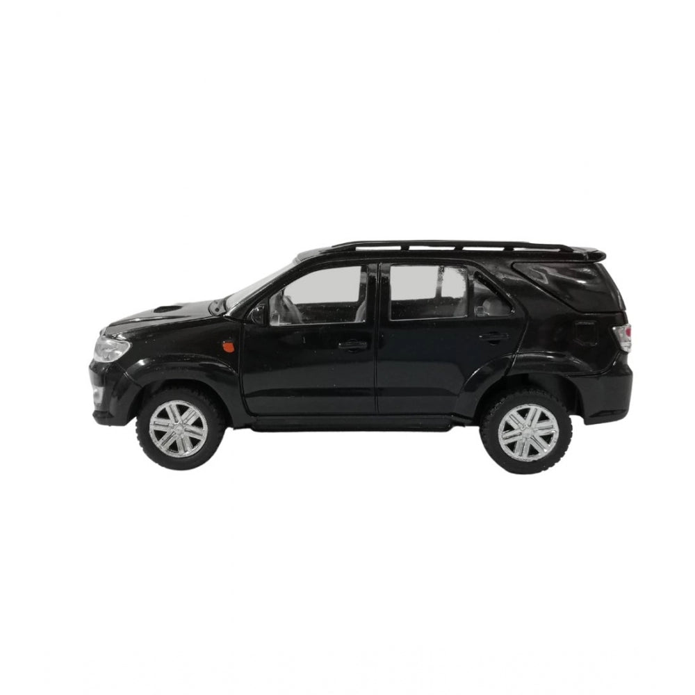 Generic Plastic Pull Back Action Suv Fortuner (Black)