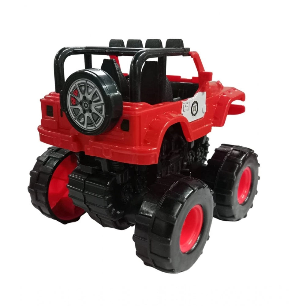 Generic Plastic Powered Jumping Police Jeep Car (Assorted)