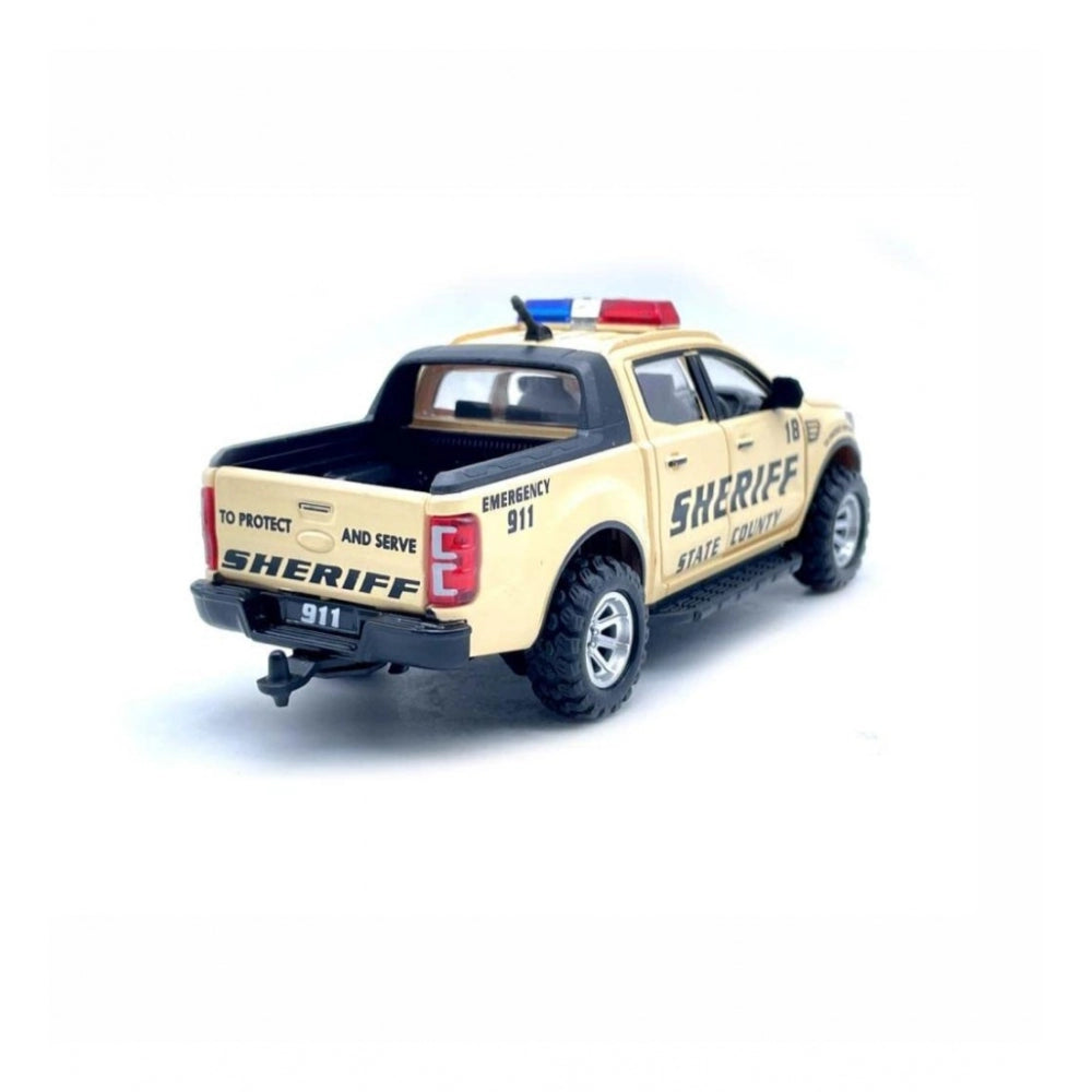 Generic Plastic Police Pull Back Toys For Kids Emargency Car (Assorted)