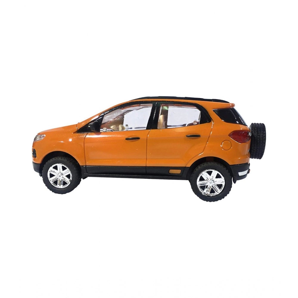 Generic Plastic Pull Back Action Spotz Echo Suv Model Car (Orange)