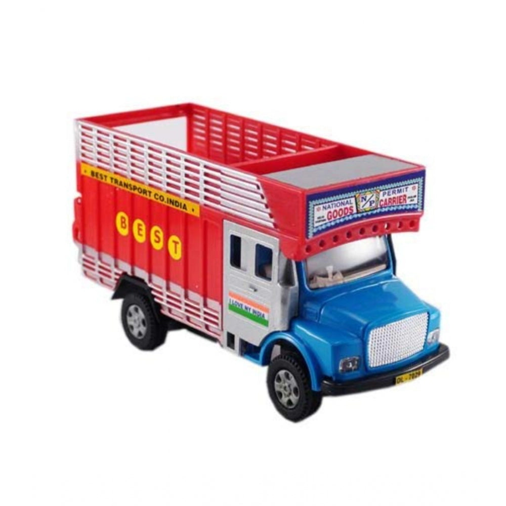 Generic Plastic Public Truck Toys (Red &amp; Blue)