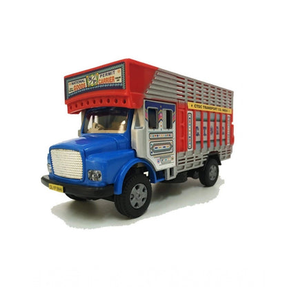 Generic Plastic Public Truck Toys (Red &amp; Blue)