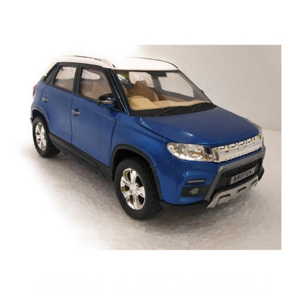 Generic Plastic Brezza Suv Pull Back Action Car (Blue)