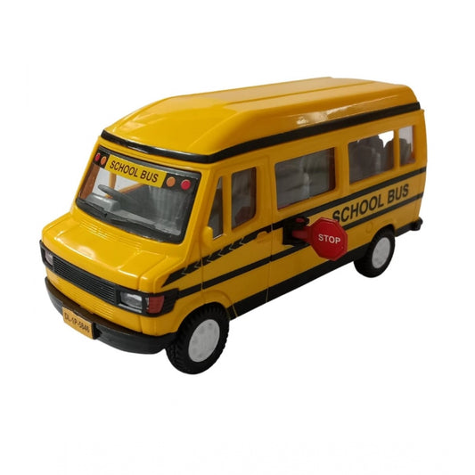 Generic Plastic School Bus For Kids (Yellow)