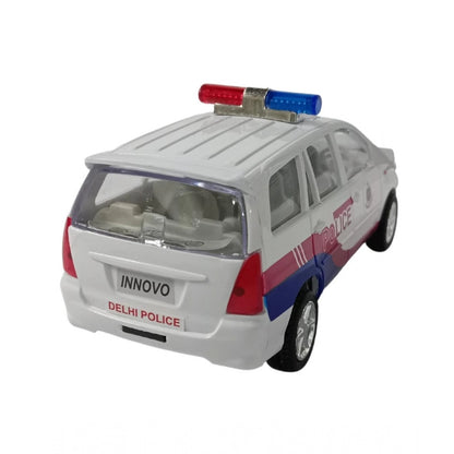 Generic Plastic Police Chess Vehicle (White)