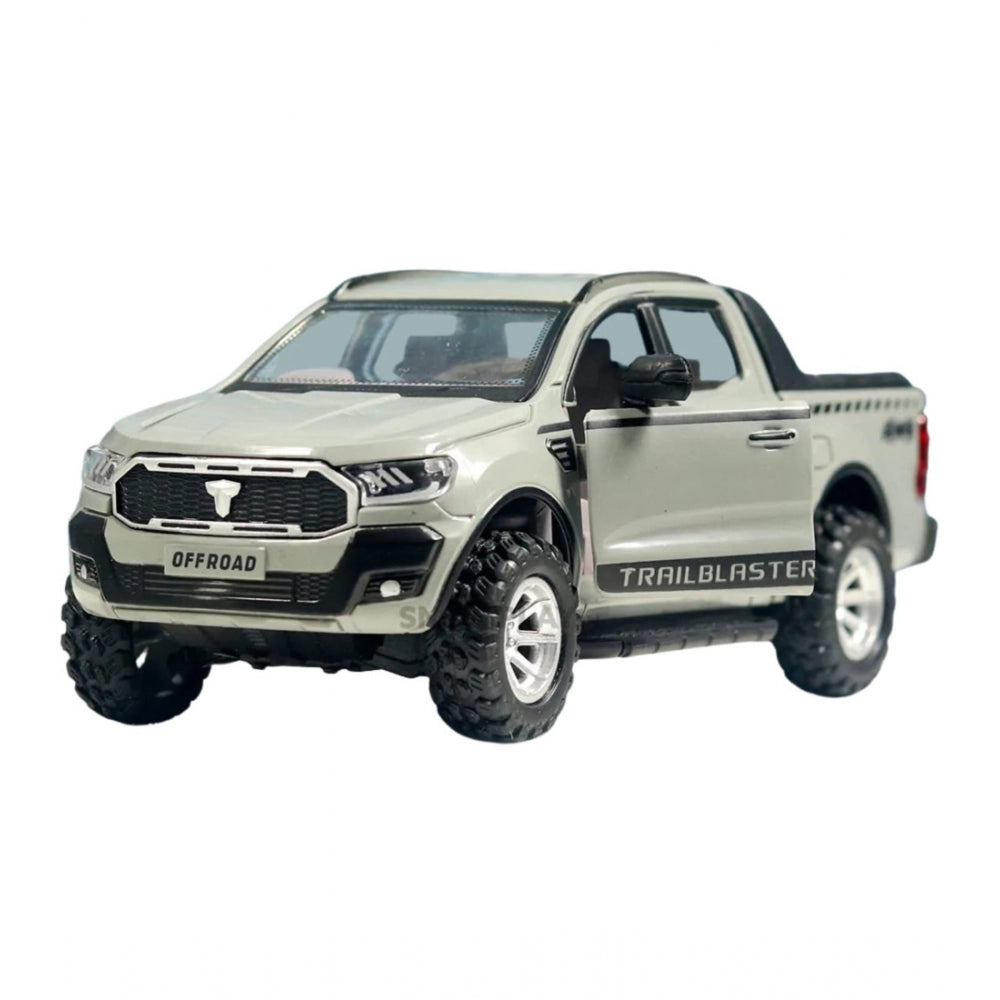 Generic Plastic Trailblaster Toys Truck With Door And Tailgate Openable Pickup Truck  (Assorted)