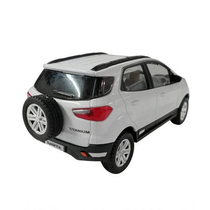 Generic Plastic Sports Echo Toy Car (White)