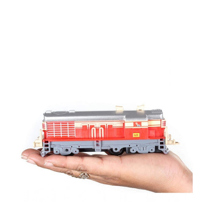 Generic Plastic Passenger Toy Train Set With Railway Track For Kids (Assorted)