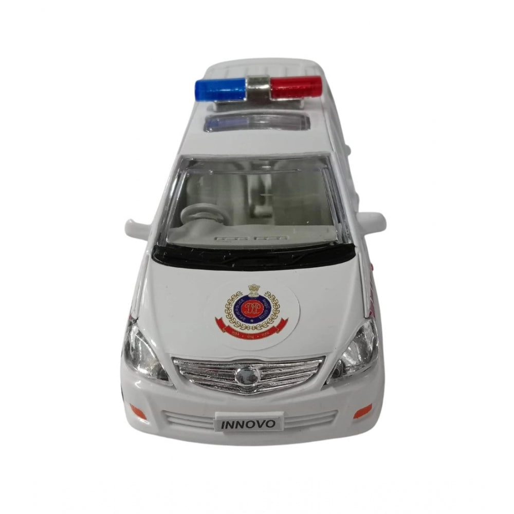 Generic Plastic Police Chess Vehicle (White)