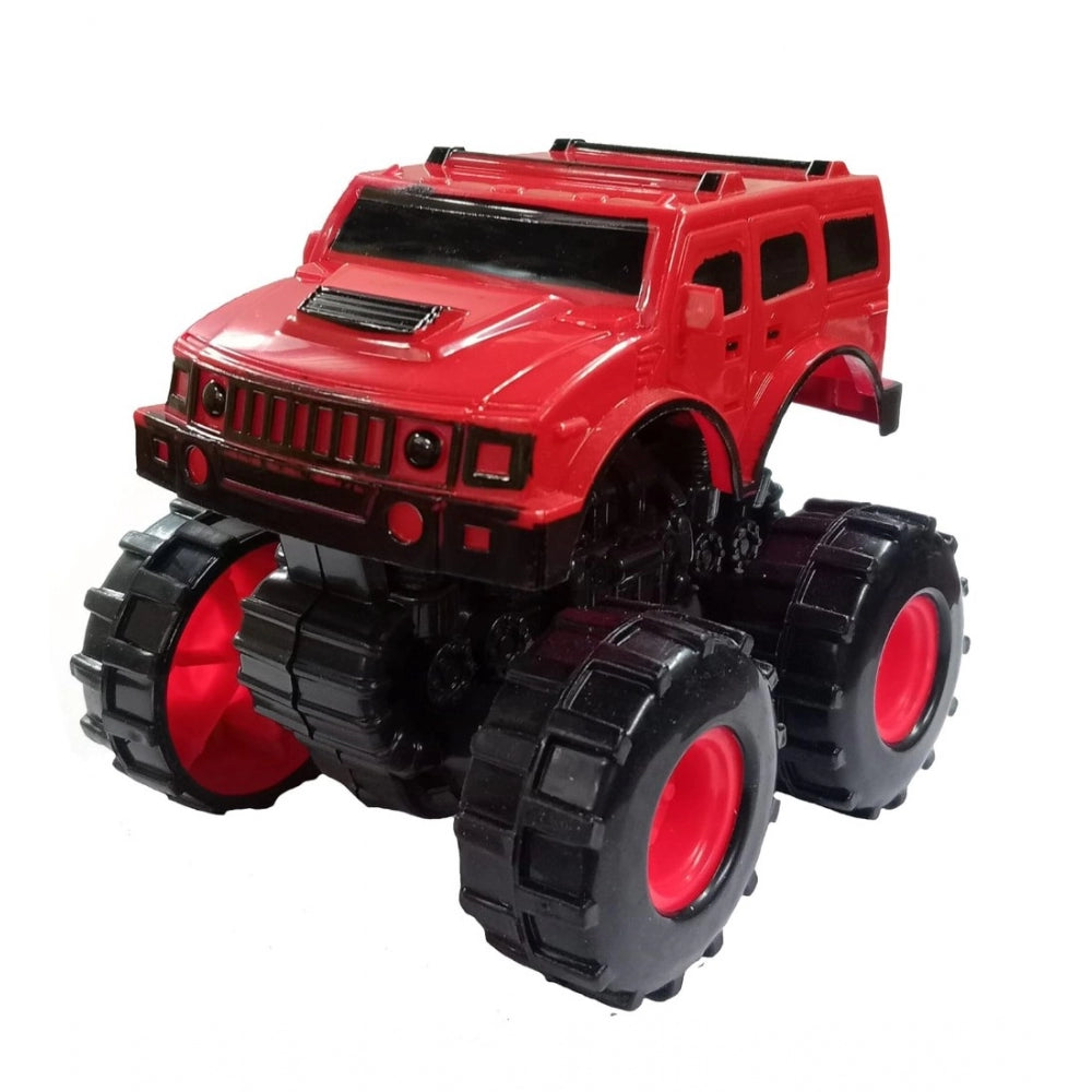 Generic Plastic Powered Jumping Car (Red)