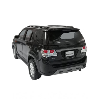 Generic Plastic Pull Back Action Suv Fortuner (Black)