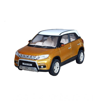 Generic Plastic Bretza Suv Pull Back Car (Gold)