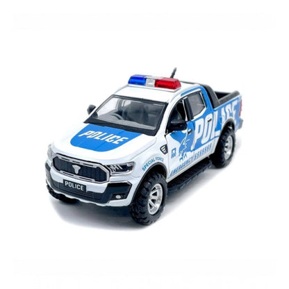 Generic Plastic Police Car For Kids (White)