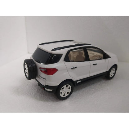 Generic Plastic Pull Back Action Sports Echo Suv Model Car (White)