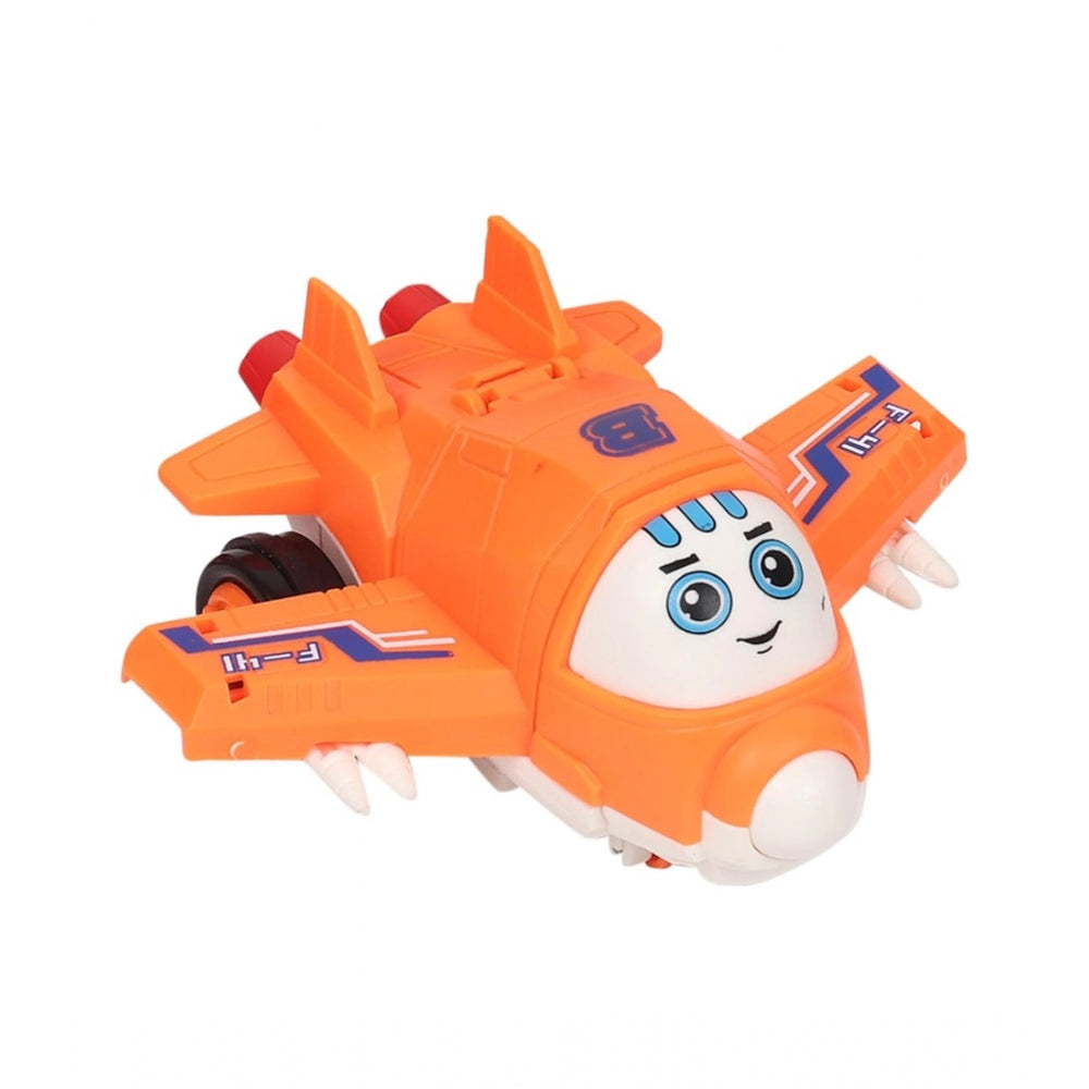 Generic Plastic Transformer Robot Car (Multicolor)