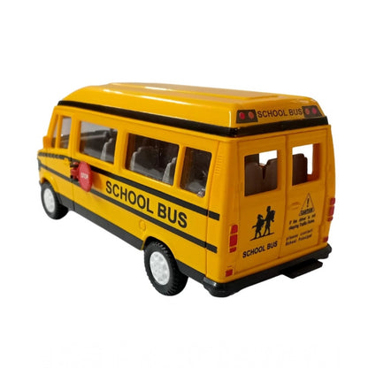 Generic Plastic School Bus For Kids (Yellow)