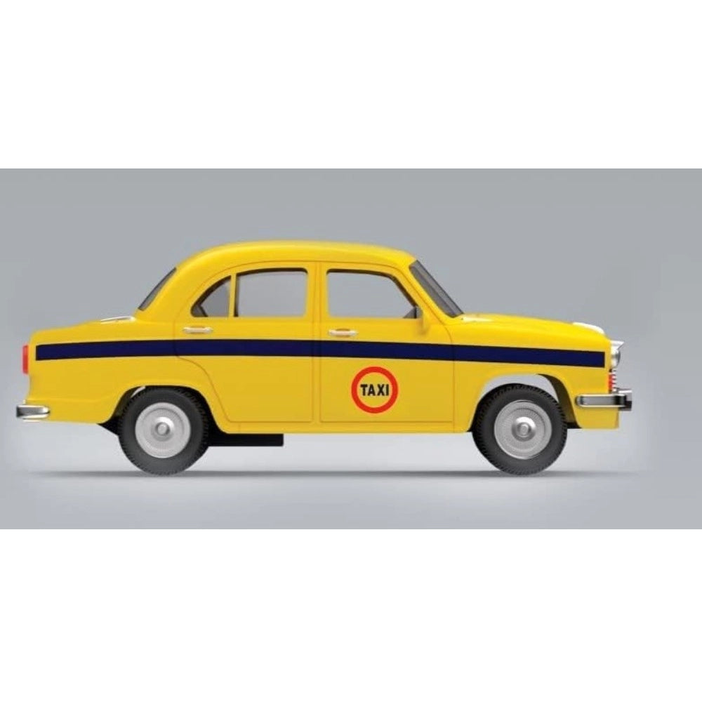 Generic Plastic Kolkata Ambassador Taxi Car (Yellow)