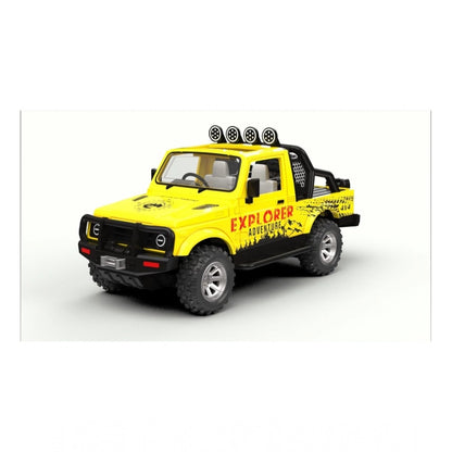 Generic Plastic Maruti Gypsy Sports Die Cast Model Open Ranger Jeep (Assorted)