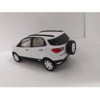 Generic Plastic Pull Back Action Sports Echo Suv Model Car (White)