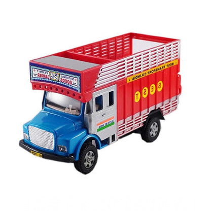 Generic Plastic Public Truck Toys (Red &amp; Blue)