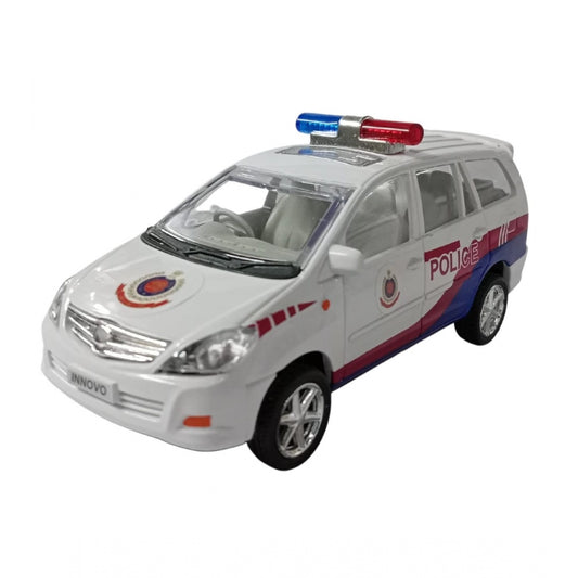 Generic Plastic Police Chess Vehicle (White)