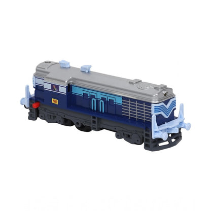 Generic Plastic Passenger Train Set With Tracks For Kids (Blue)