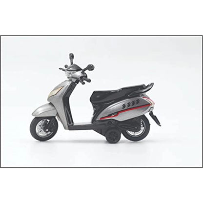 Generic Plastic Pullback Activa Scooter (White)