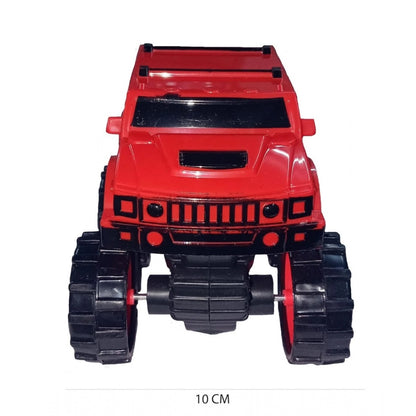 Generic Plastic Powered Jumping Car (Red)