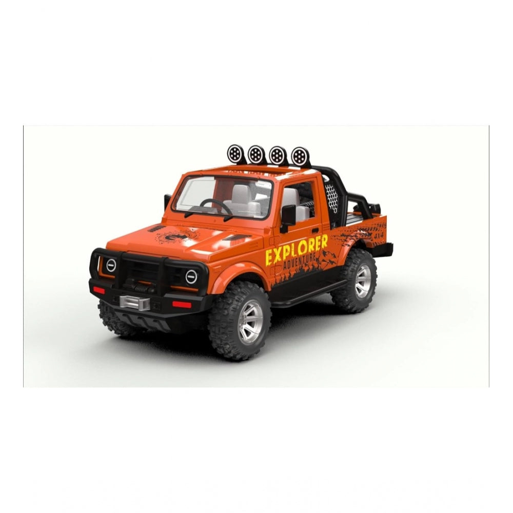 Generic Plastic Maruti Gypsy Sports Die Cast Model Open Ranger Jeep (Assorted)