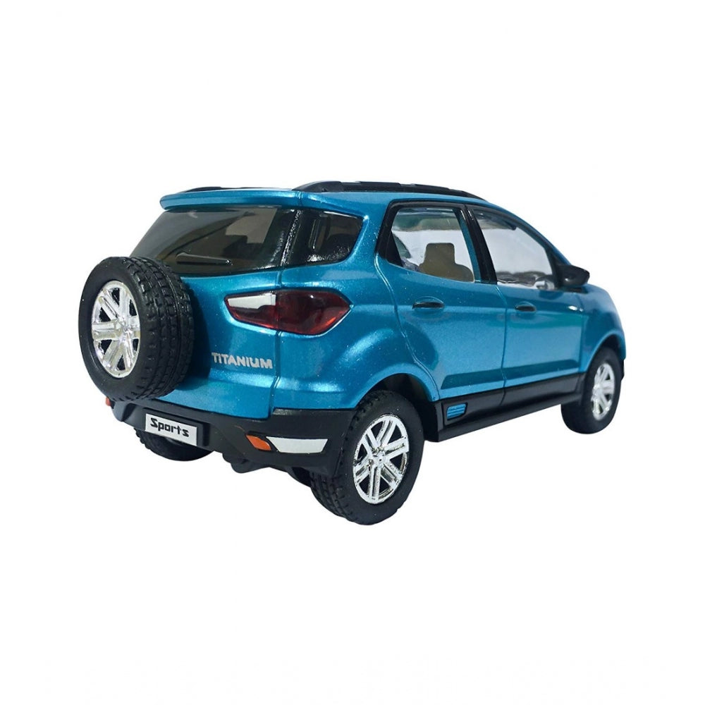 Generic Plastic Pull Back Action Sports Echo Suv Model Car (Blue)