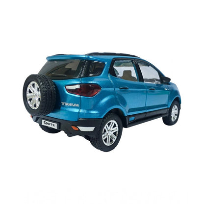 Generic Plastic Pull Back Action Sports Echo Suv Model Car (Blue)