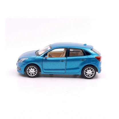 Generic Plastic Nexa Brilleo Pull Back Model Car (Blue)