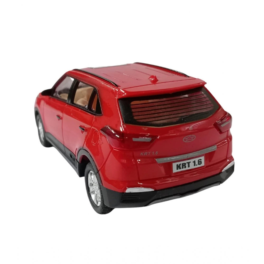 Generic Plastic Pull Back Action Model Car (Red)