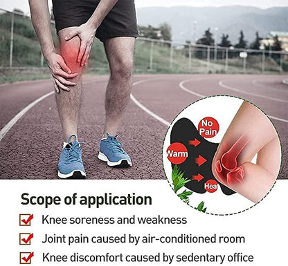 4beauty Therapy Herbal Knee Plaster Sticker Pain Relief and Inflammation Patches Joint Knee Relief Patches Kit Natural Wormwood Extract Sticker Knee Pain Relief Patches For Men Women Pack Of (10) PRODUCT CODE(OS0006325)