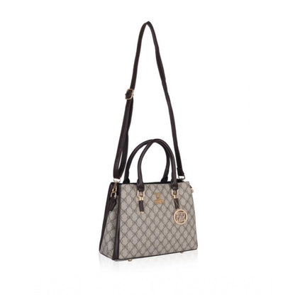 Generic Women's Faux Leather Printed Handbag (Coffee)