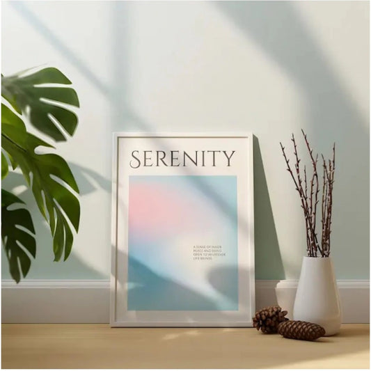 Generic Serenity Wall Frame (White)