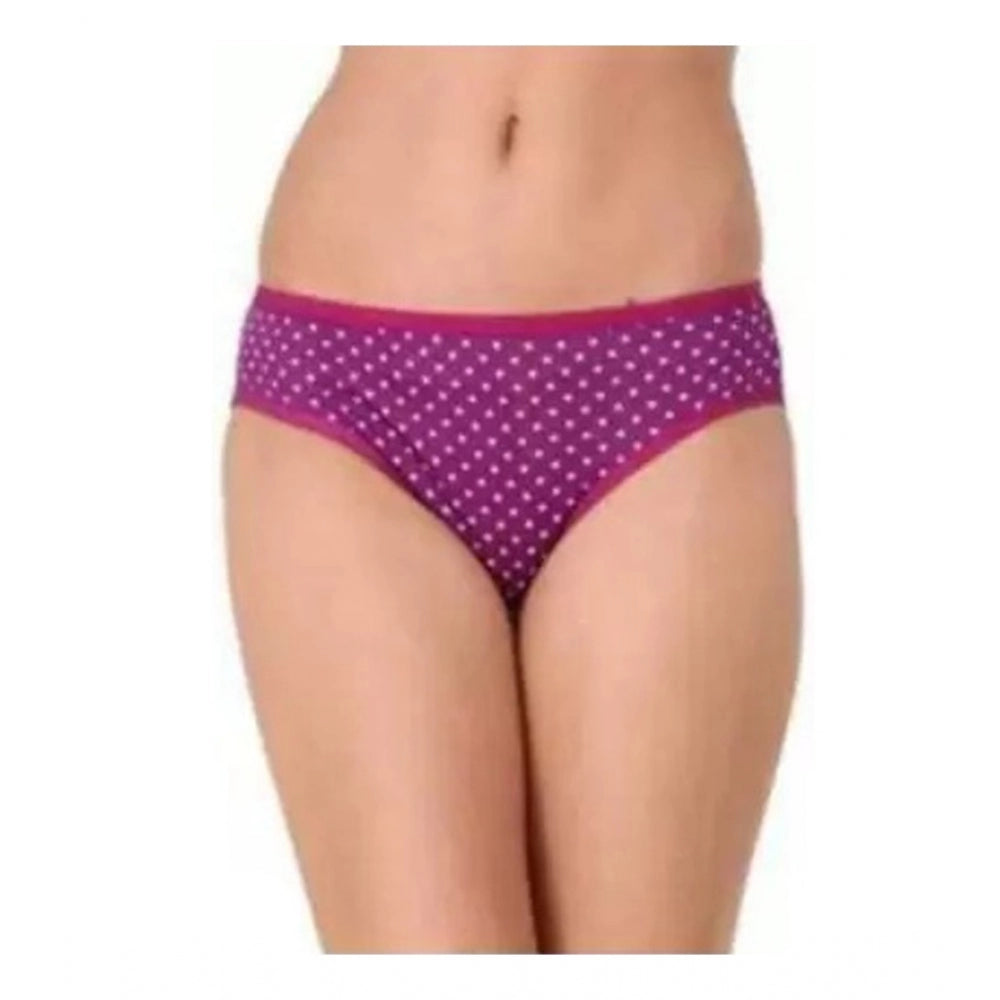 Generic Women's Cotton Printed Hipster Panty (MultiColor)