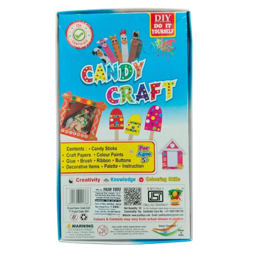 Candy Craft |   Cardboard  |   Educational Toys| 5+ Years