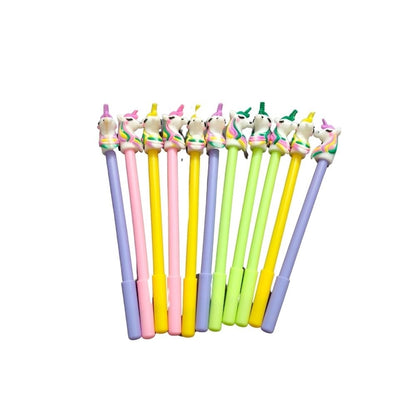 12_Pcs Set Unicorn Pencil |   Plastic  |   Stationery | 3+ Years