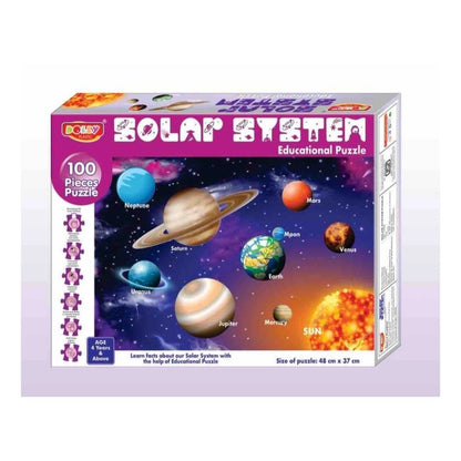 Solar System Puzzle | Cardboard | Educational Toys | 3+ Years