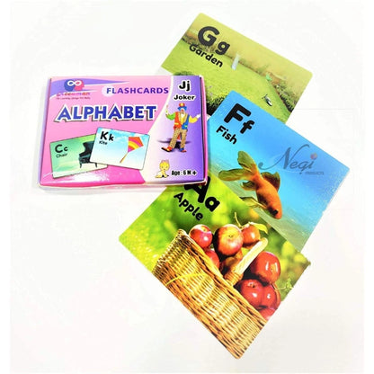 Flash Card-Alphabets | Plastic | Educational Toys | 6+ Months